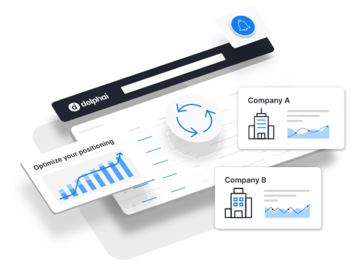 delphai's AI, on the other hand, acts as a data integrator to create comprehensive fingerprints of millions of companies around the world from multilingual, open, and diverse data sources (such as news, press releases, conference attendance, patents filed, and company websites). 